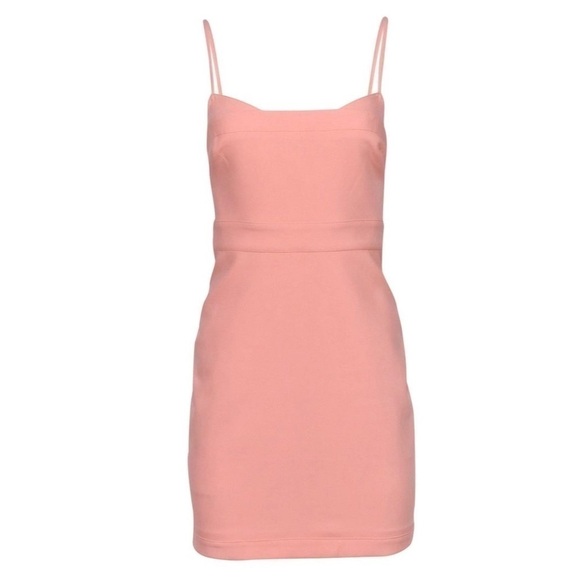 Likely Willard Mini Dress in Peach Pearl Pink size 2 - Picture 3 of 10